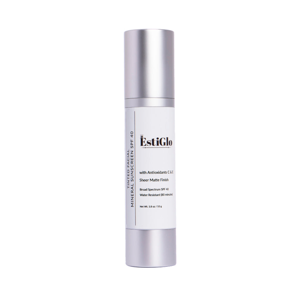 Tinted Facial Mineral Sunscreen SPF 40